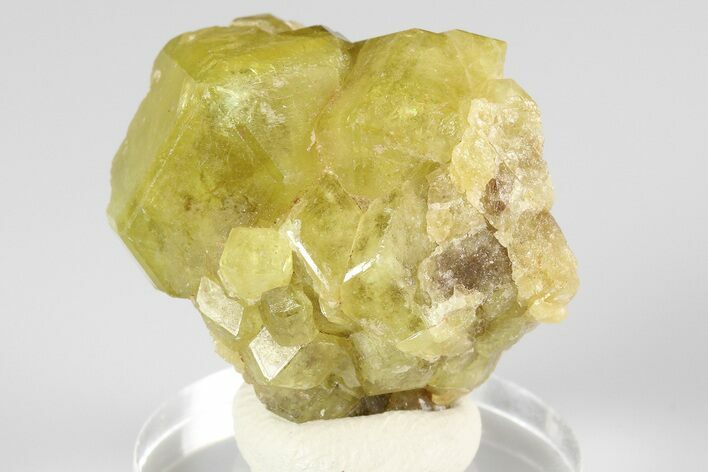 Lustrous, Yellow Topazolite Garnet - Mexico #188258